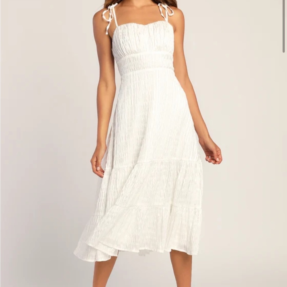 White Lulus Dress!